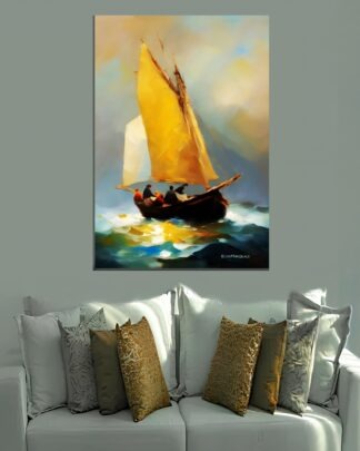 Marinheiros embarcados Quadro em Tela (canvas)