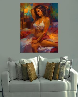 Ela Quadro em Tela (canvas)