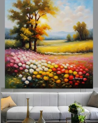 Flores Quadro em Tela (canvas)