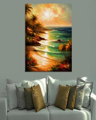 Baía encantada Quadro em Tela (canvas)