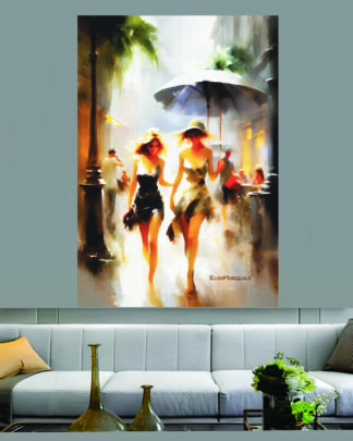 Garotas Quadro em Tela (canvas)